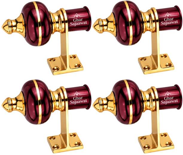 Ghar Sajaawat Multicolor Rod Rail Bracket Metal