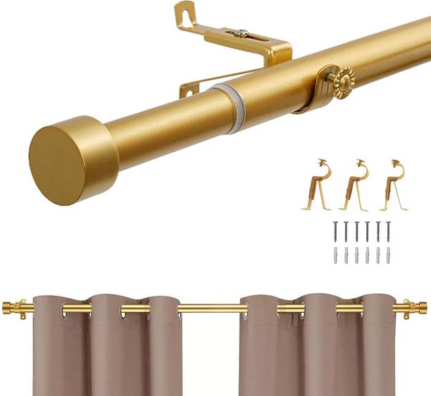 HASTHIP Gold Curtain Rods Metal