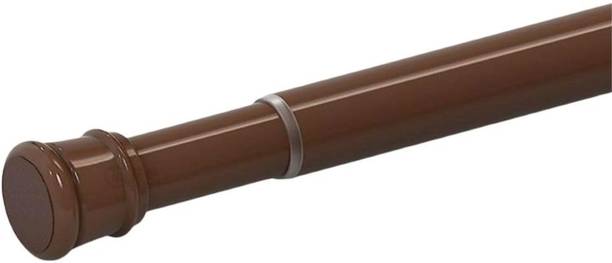 HomeCloud Multicolor Curtain Rods Metal