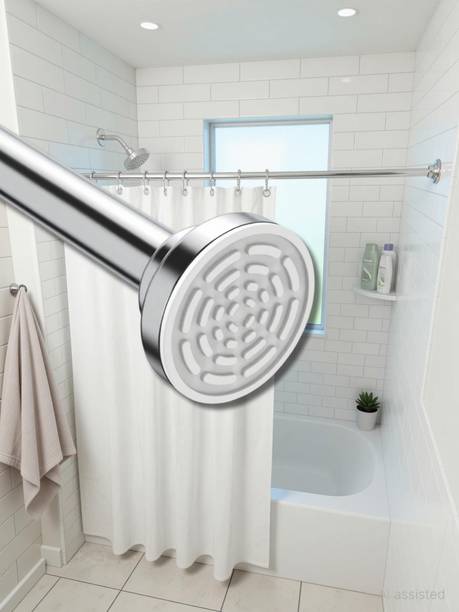 Cantil Silver Curtain Rods