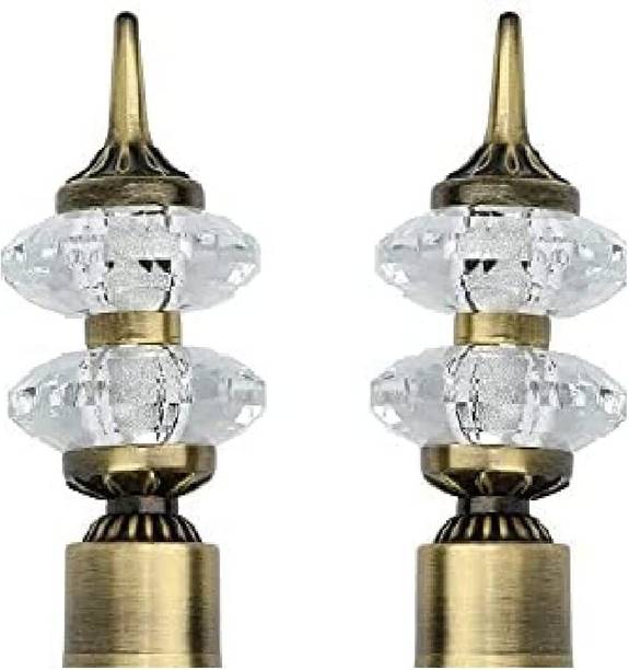 JiyanshDecor Gold Curtain Knobs Metal