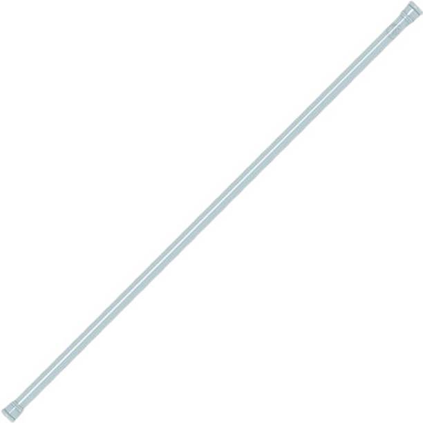 HomeCloud Light Blue Curtain Rods Metal
