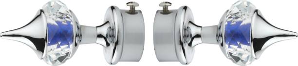 Welson Silver Curtain Rods Metal