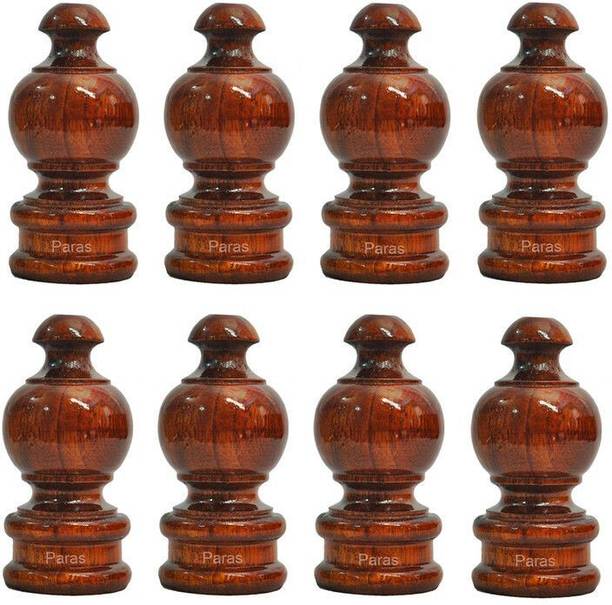 Paras Brown Curtain Knobs, Rod Rail Bracket, Curtain Hooks, Curtain Rods, Curtain Rings Metal
