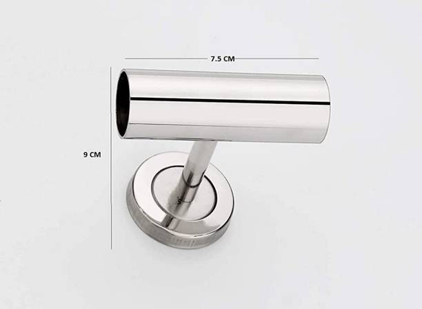 Z L ENTERPRISES Silver Curtain Rods