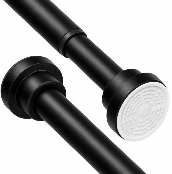 JIALTO Black Curtain Rods