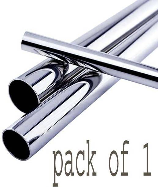 QUXOZO Silver Curtain Rods Metal