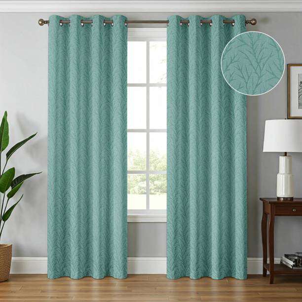 zentrix 152.4 cm (5 ft) Window Polyester Blackout Curtain Single Curtain