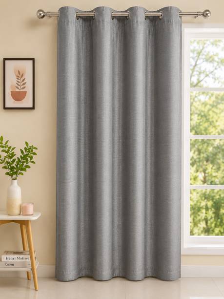Firstspace 152 cm (5 ft) Window Polyester Room Darkening Curtain Single Curtain