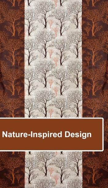 Shivkirpa 213 cm (7 ft) Polyester Semi Transparent Window Curtain Single Curtain