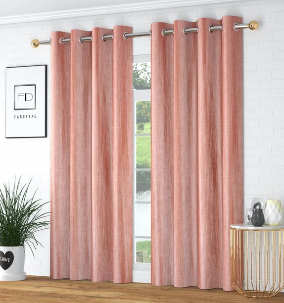 FABDRAPE 243.84 cm (8 ft) Polyester Room Darkening Door Curtain (Pack Of 2)
