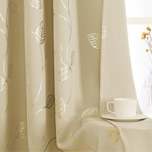Urban Space 243 cm (8 ft) Polyester Blackout Long Door Curtain Single Curtain