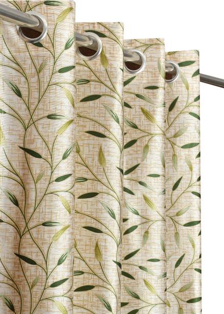 Rashee Creations 153 cm (5 ft) Window Polyester Semi Transparent Curtain Single Curtain