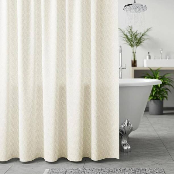 Wakefit 213.36 cm (7 ft) Shower Polyester Room Darkening Curtain Single Curtain