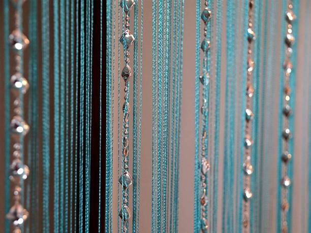 Kart Bazaar 213.36 cm (7 ft) Polyester Semi Transparent Door Curtain Single Curtain