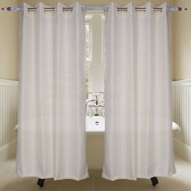 Parda Online 243 cm (8 ft) Long Door Polyester Room Darkening Curtain (Pack Of 2)