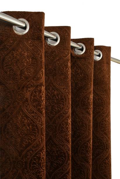 Panipat Textile Hub 214 cm (7 ft) पर्दा एक पर्दा