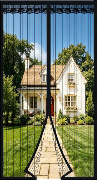 CY SaLes 210 cm (7 ft) Long Door Polyester Semi Transparent Curtain Single Curtain