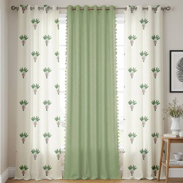 Urban Space 213 cm (7 ft) पर्दा (3  का पैक)