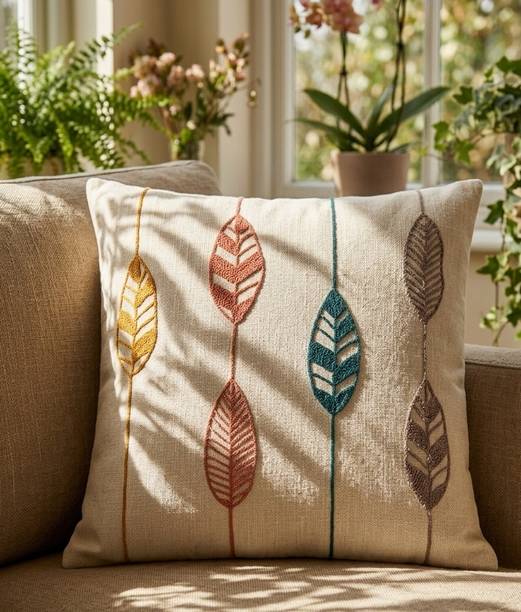 ABSTRACT INDIA Cotton Cushions & Pillows Cover