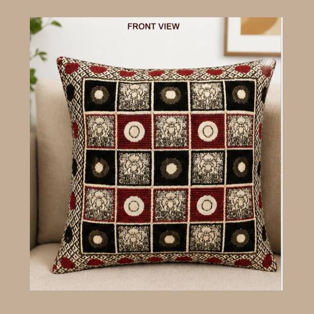 Shiv shakti pacakging Jacquard Cushions Cover