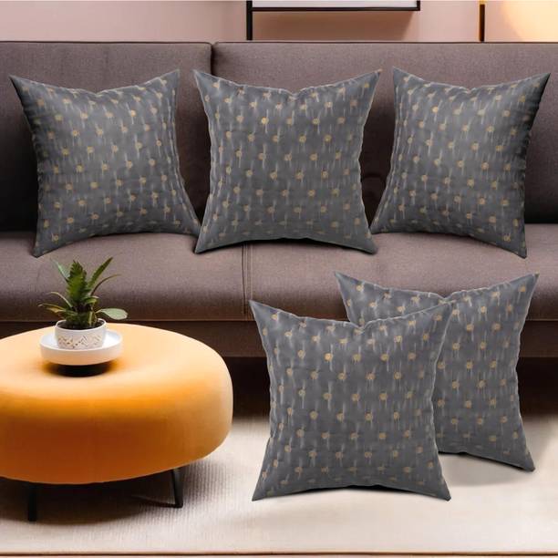 KUBER INDUSTRIES Satin Cushions Cover