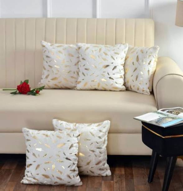 HOMECROWN Self Design Cushions & Pillows Cover