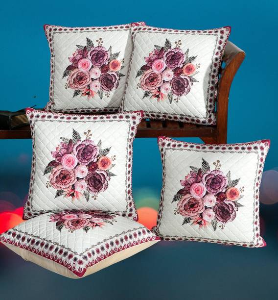V JAY Polyester Cushions Cover