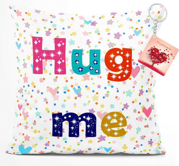 TrendoPrint Cushion, Keychain Gift Set