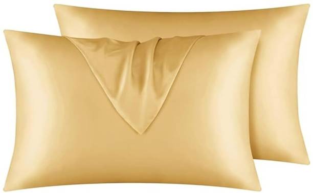 POORAK Satin Pillows Cover