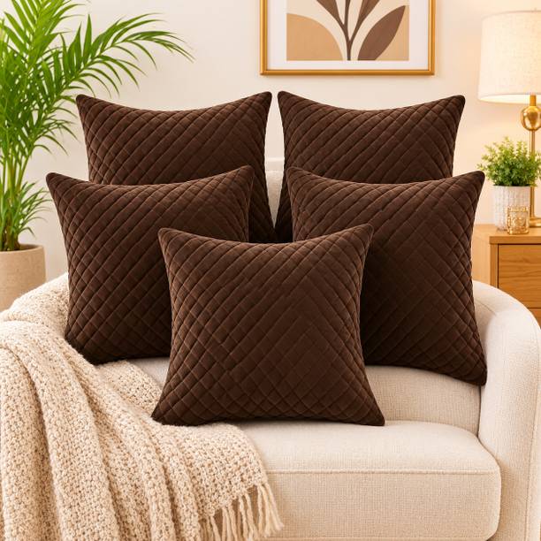 MasterTextiles Velvet Cushions Cover