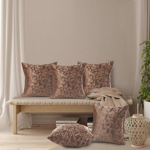 Kraftiq Homes Velvet Cushions Cover