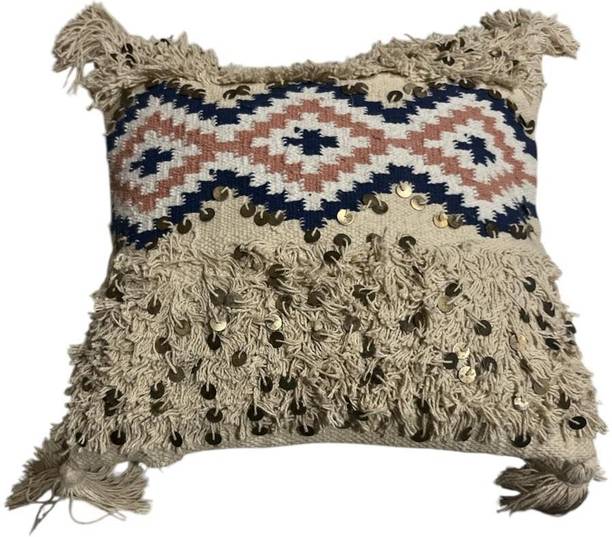 Loomed Cotton Cushions Cover