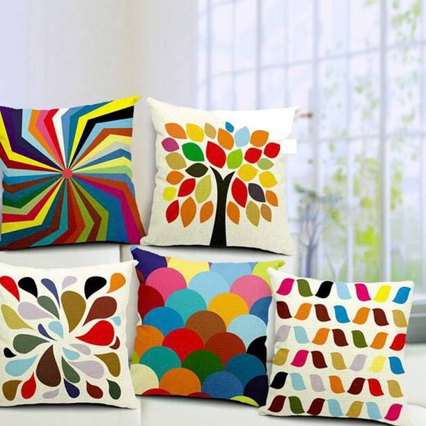 Crosmo Jute Cushions Cover