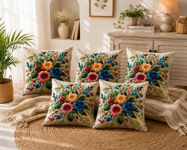 AKANSHA Linen Cushions Cover