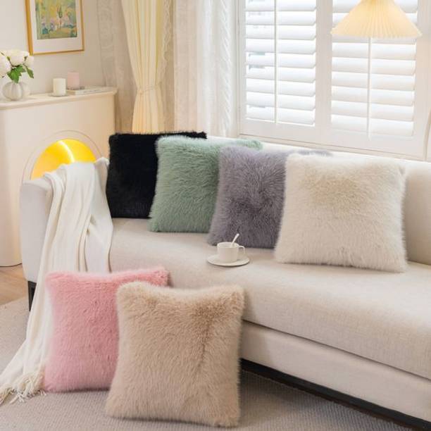PICKKART Fur Cushions Cover