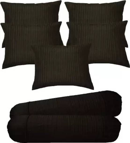 FabLinen Polyester Cushions & Bolsters Cover