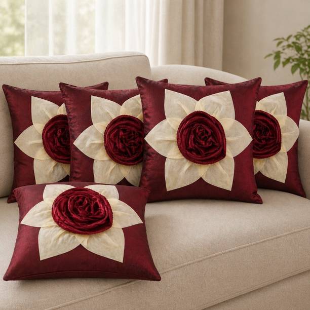 LOFEY Silk Cushions & Pillows Cover