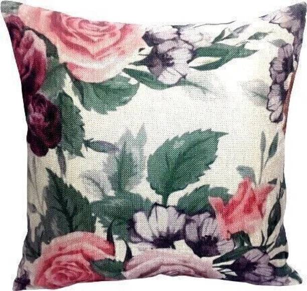 HOME9INE Jute, Dupion Silk Cushions Cover