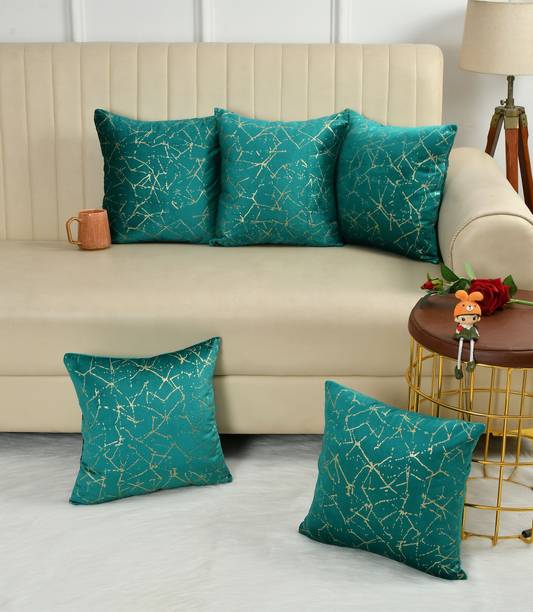 Kraftiq Homes Velvet Cushions Cover