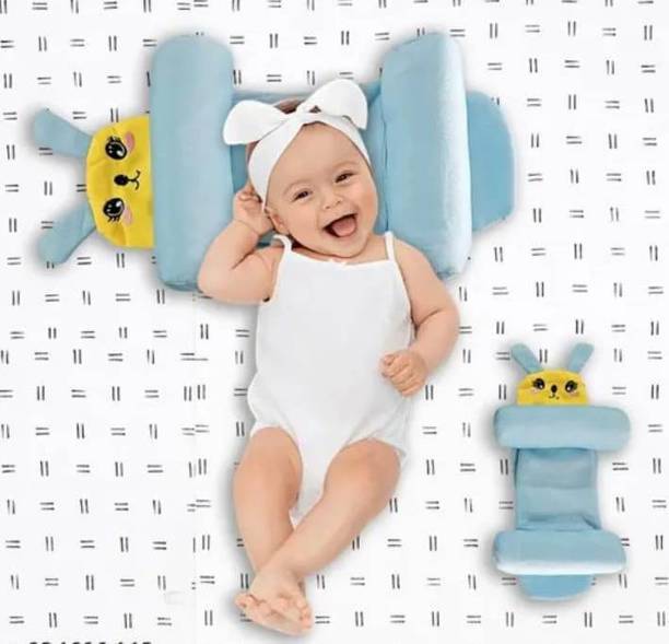 Peekaroo Microfibre Baby Pillow Pack of 1 Animals Baby Neck Pillow