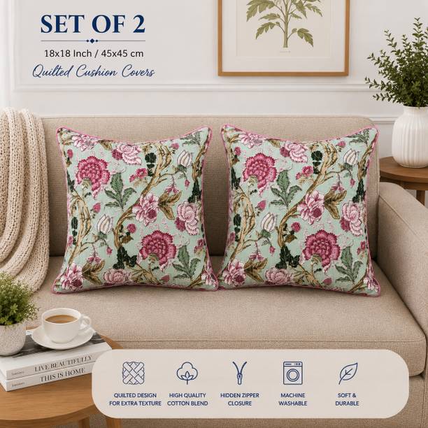 Dynamicdecor Cotton Cushions Cover
