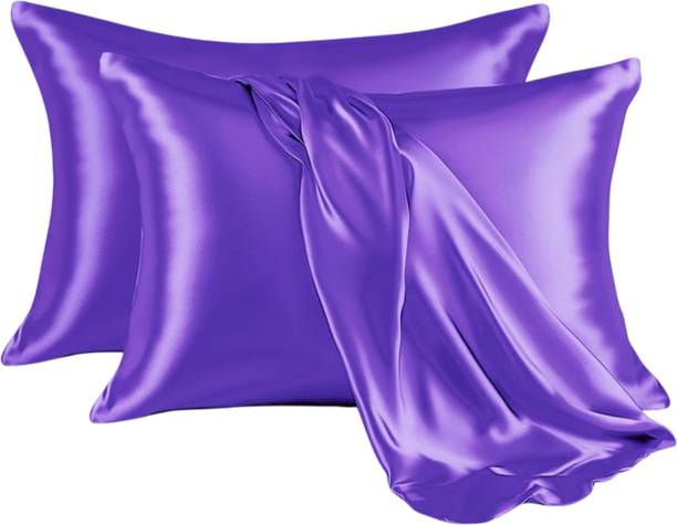 POORAK Satin Pillows Cover