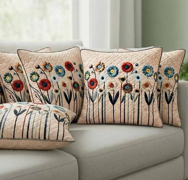 HANICRAFT Cotton Cushions Cover