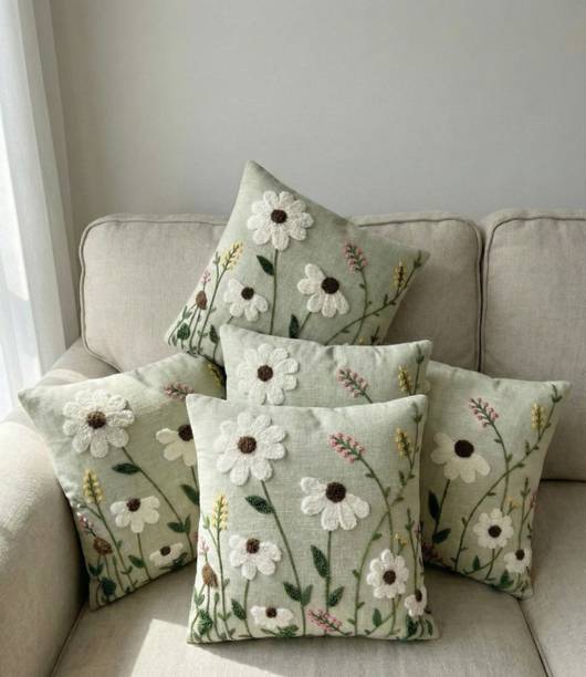 Softiq Velora Cotton, Linen Cushions Cover