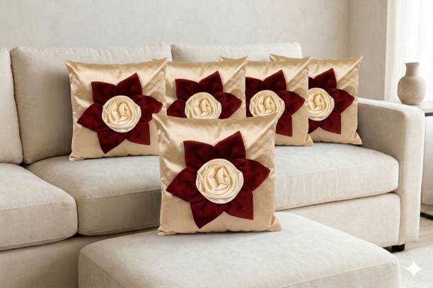 asma global Dupion Silk Cushions Cover