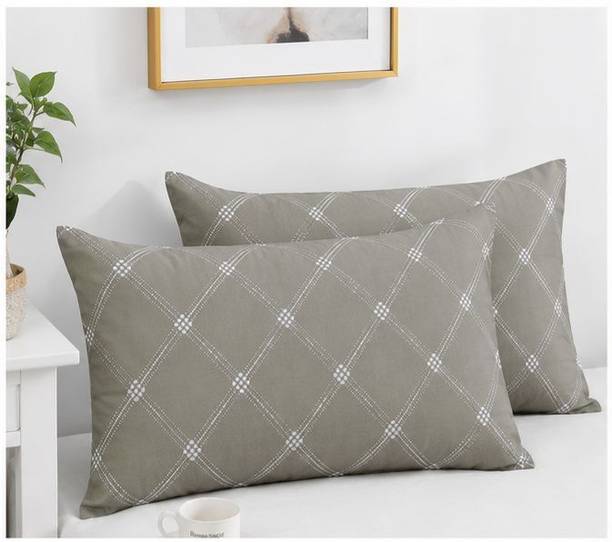MIGHTYCOZY Cotton Pillows Cover