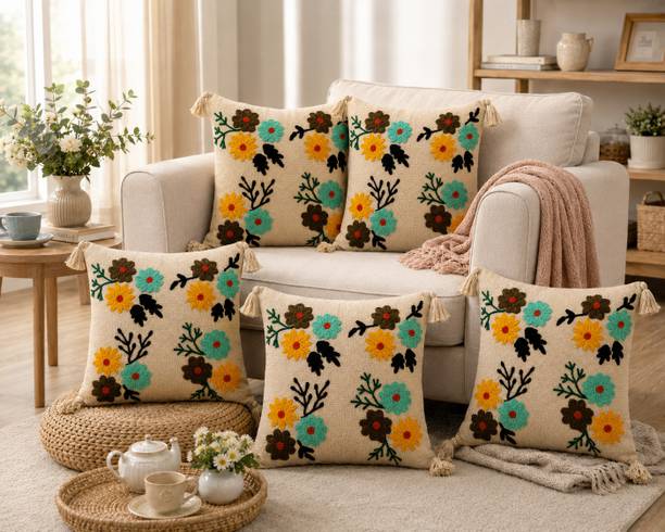 debugdecor Cotton Cushions Cover