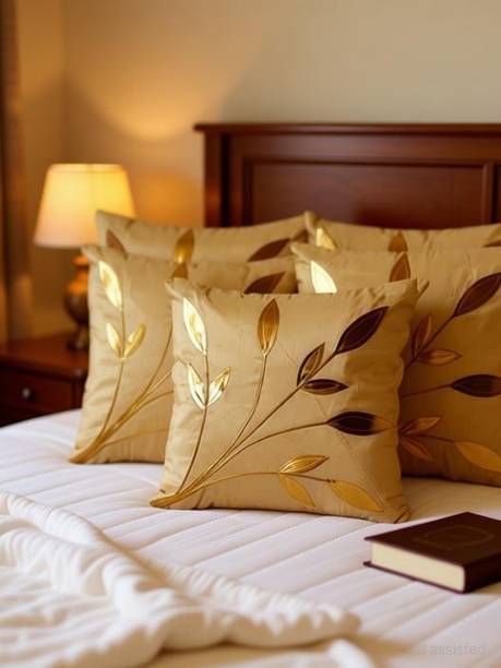 Ridhima Creations Cotton Cushions Cover