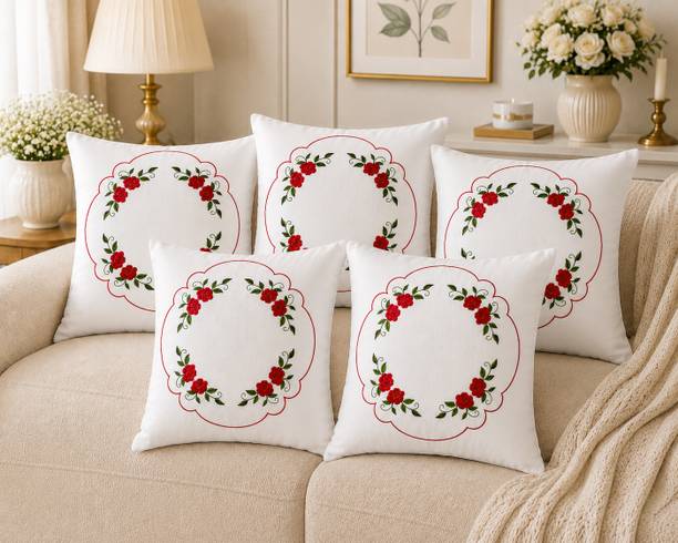 NAZEEB HANDLOOM HOUSE Cotton Cushions & Pillows Cover
